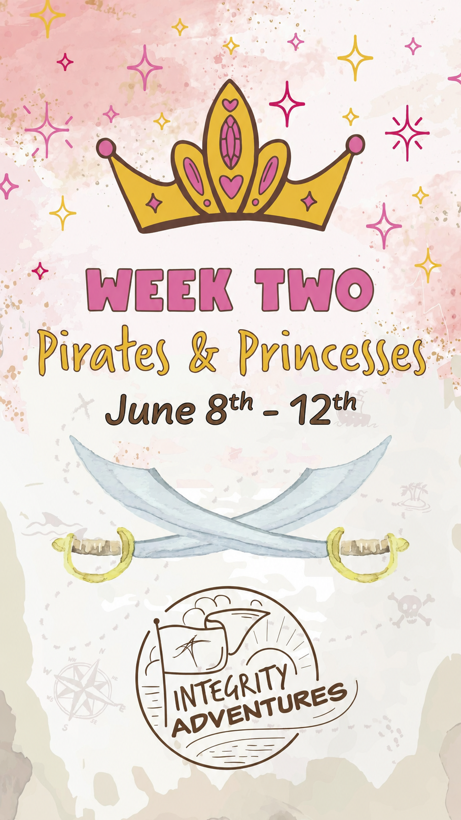 A poster for week two fairy tales june 10th - 14th