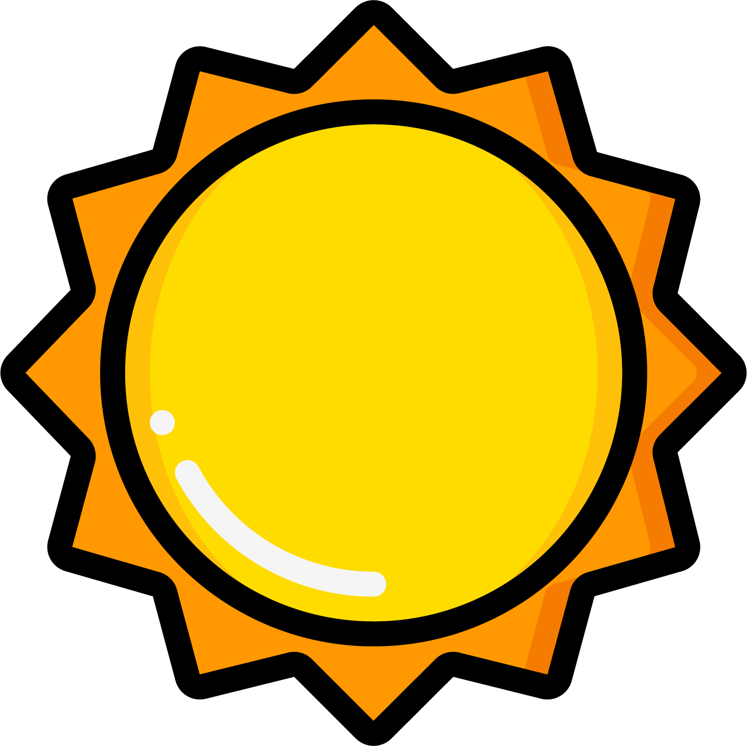 A cartoon illustration of a castle and a dragon.