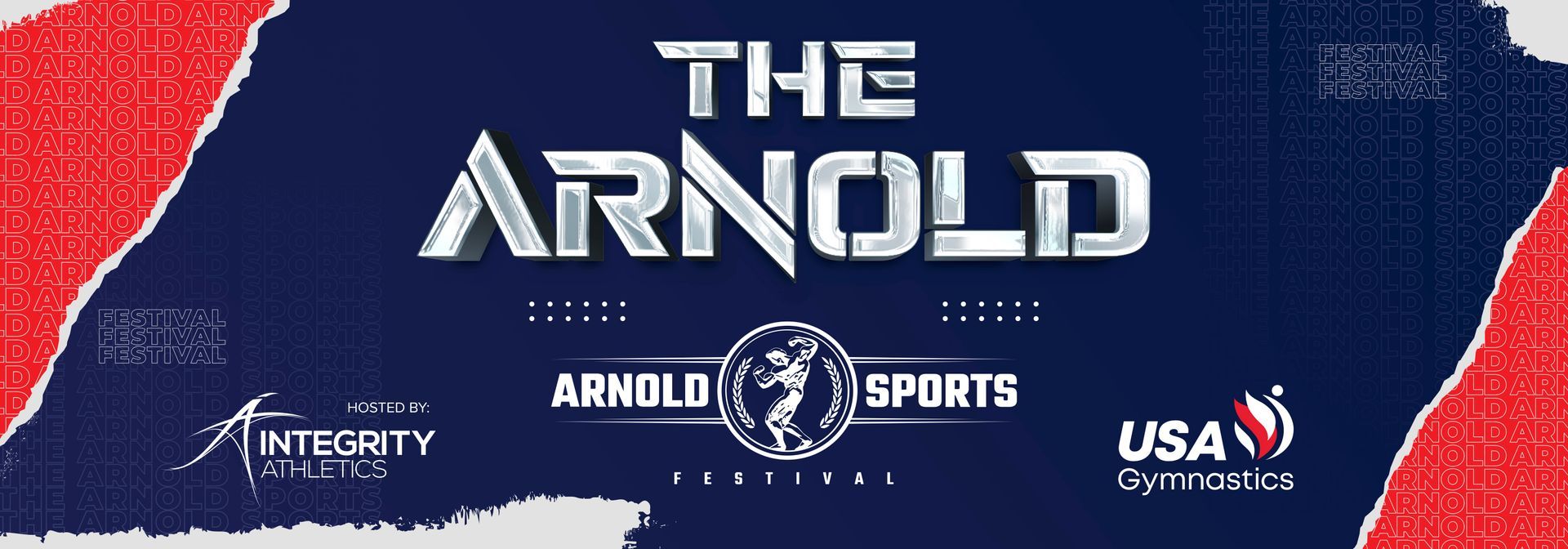 A poster that says `` the arnold is back ''