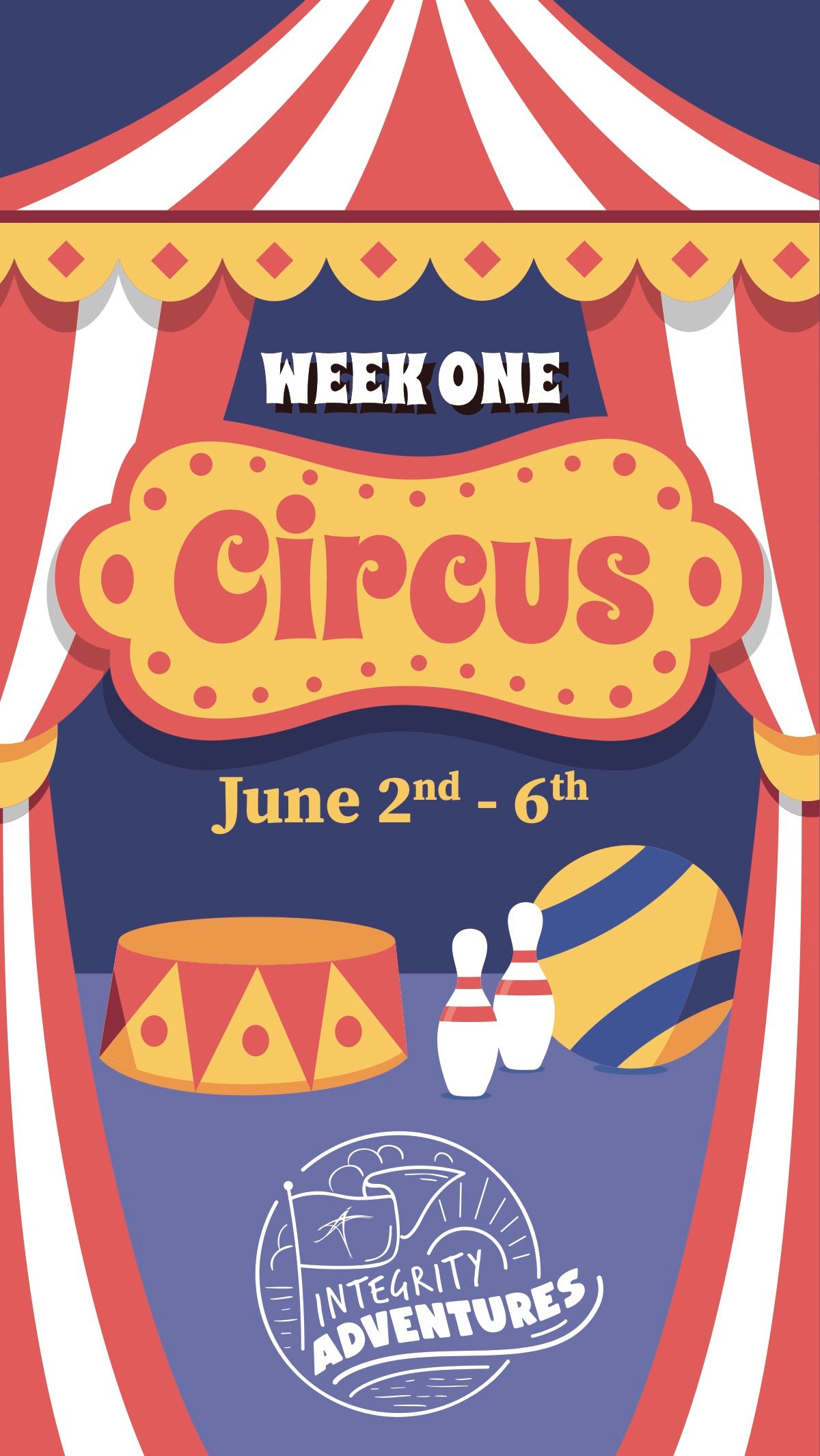 A poster for week two fairy tales june 10th - 14th