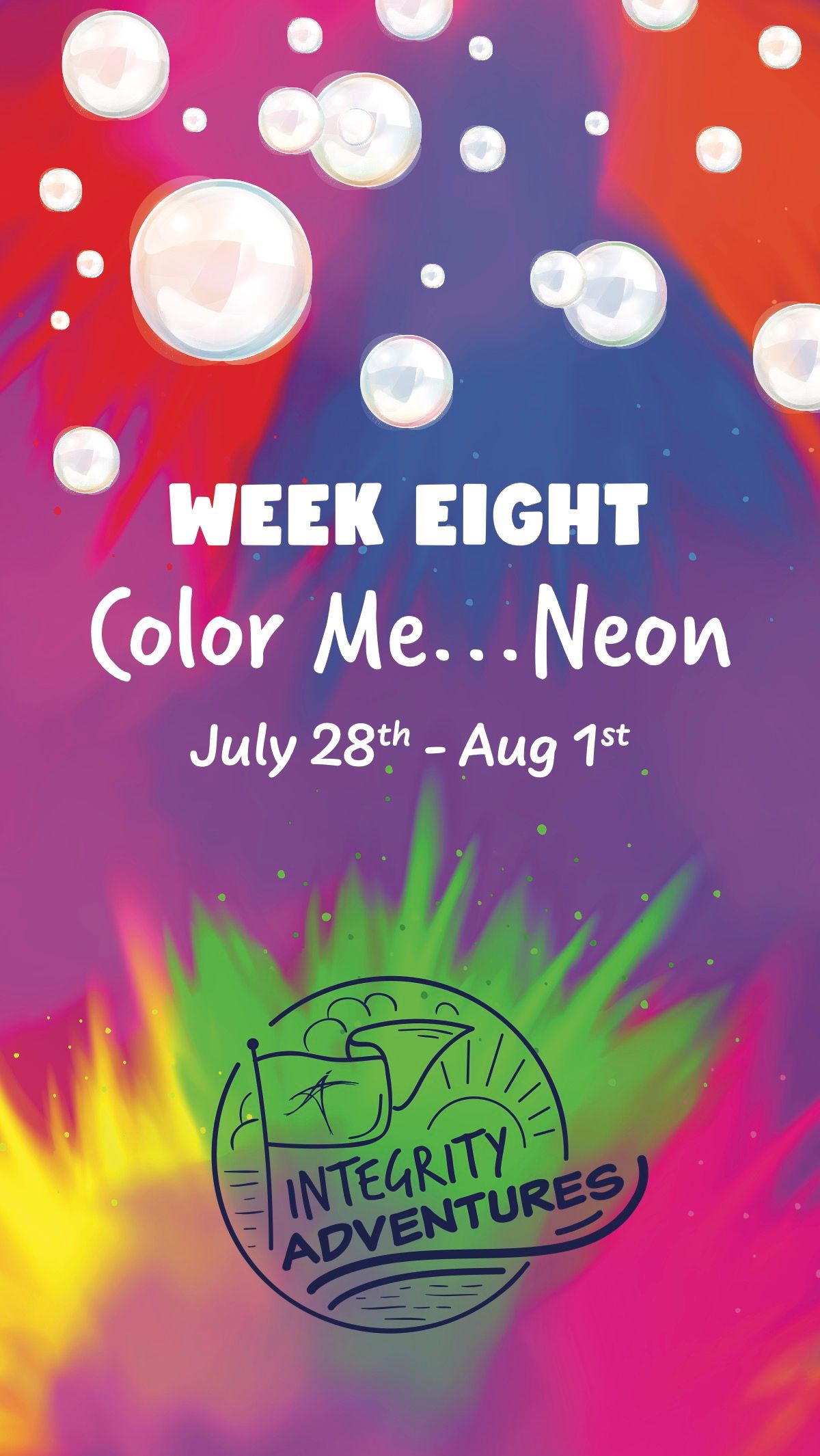 A poster for week two fairy tales june 10th - 14th