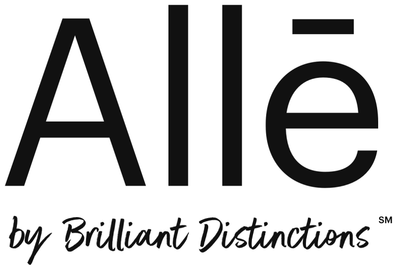 text logo for Alle by Brilliant Distinctions rewards program