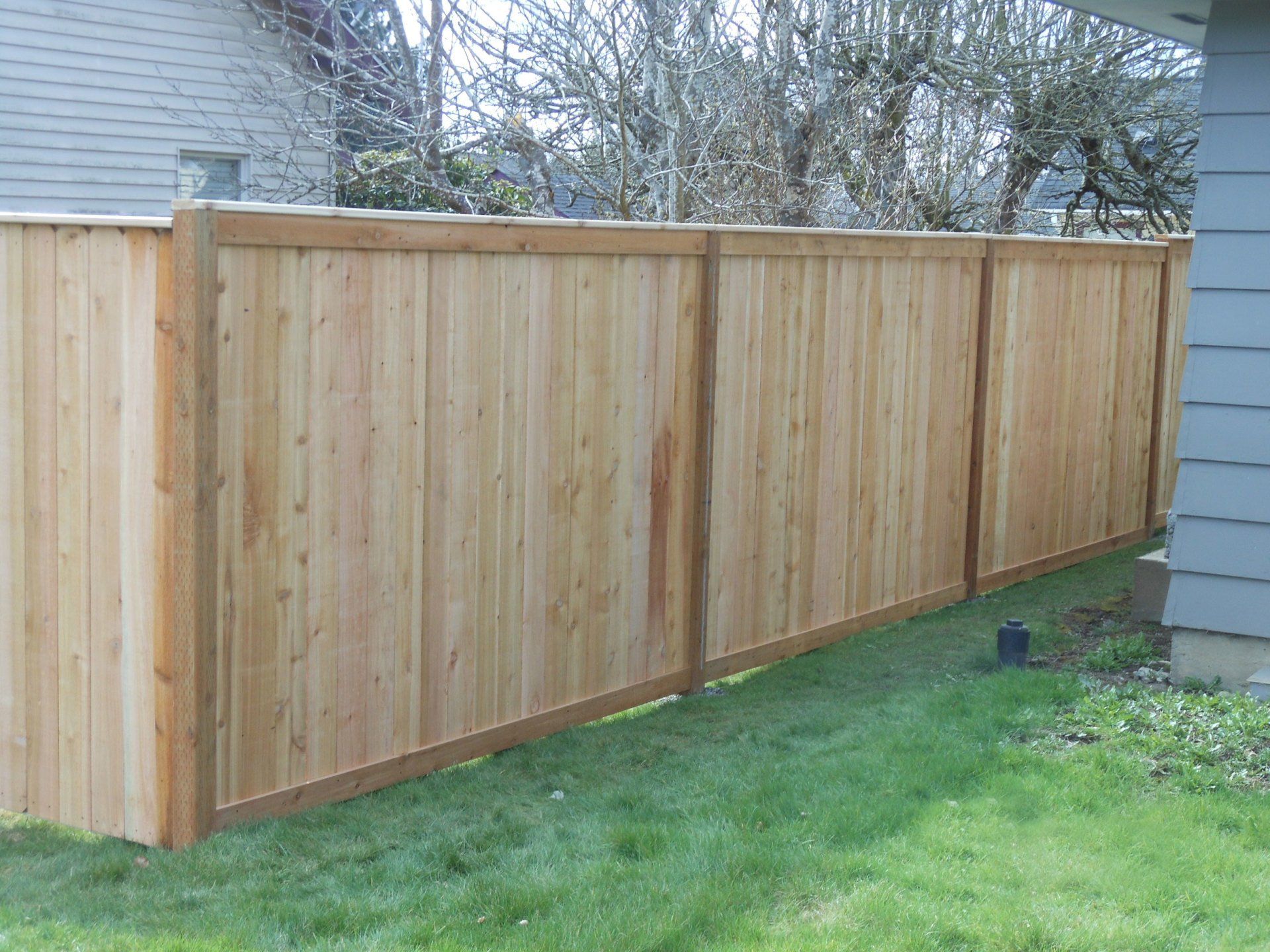 Newly installed fences — Garden fencing Installation in Fermdale, WA