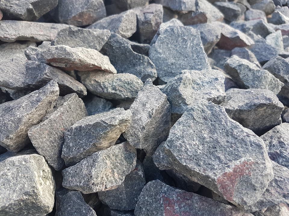 A Pile Of Rocks Sitting On Top Of Each Other — Cooroy Landscape Supplies And Garden Centre In Gympie, QLD