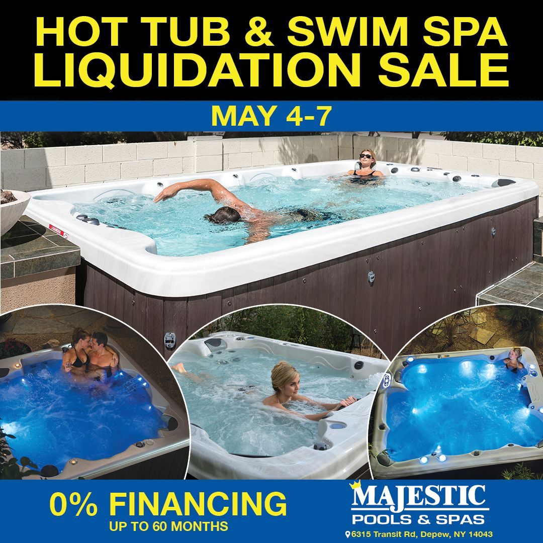 HOT TUB & SWIM SPA LIQUIDATION SALE