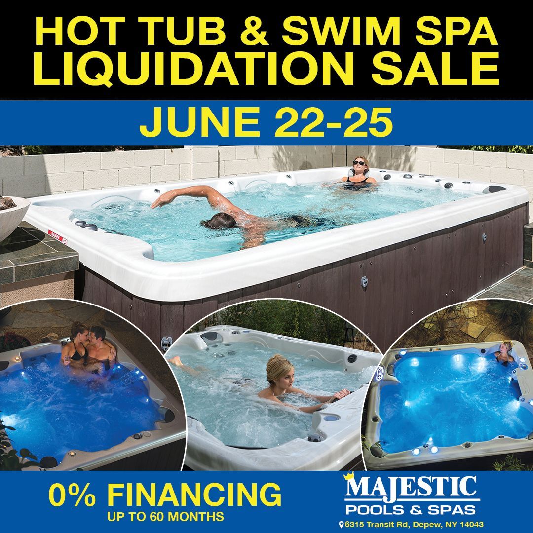 HOT TUB & SWIM SPA LIQUIDATION SALE