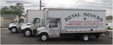 Royal Movers Trucks — Moving in Wyandotte, MI