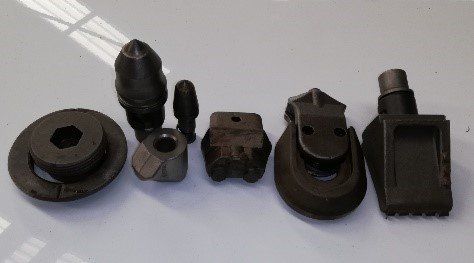 Teeth, Holders and casing tools