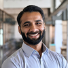 Photo of a client smiling