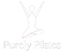 Coastal Core Pilates logo in white.