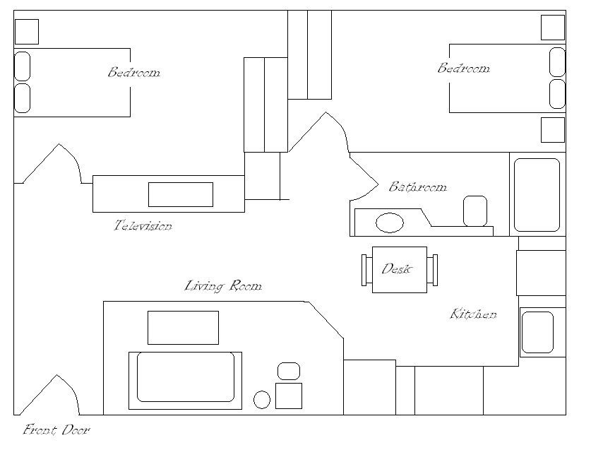 Two-Bedroom Apartment — Las Vegas, NV — Manor Suites
