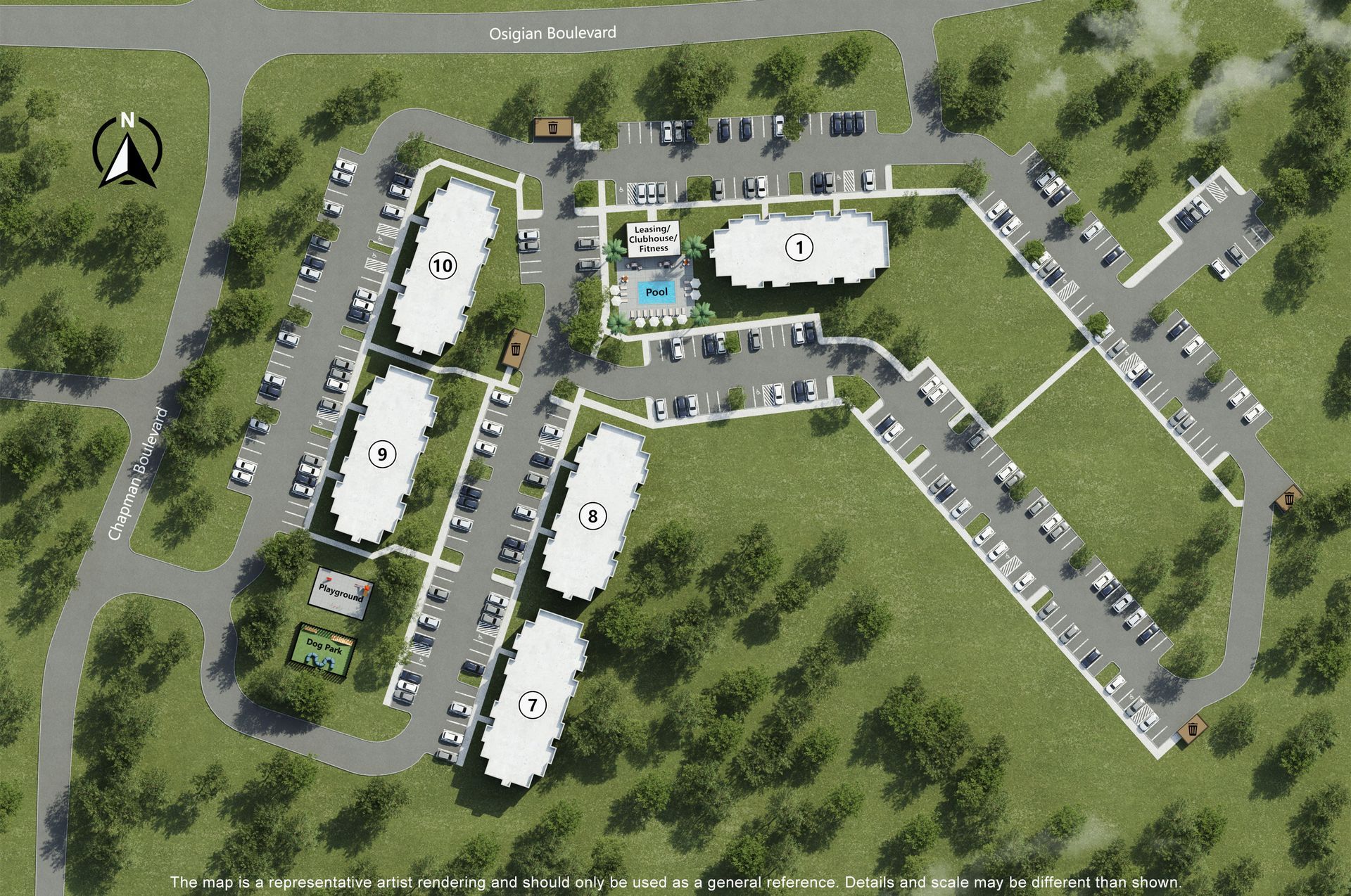 A living room with a couch , chair , television and ceiling fan.