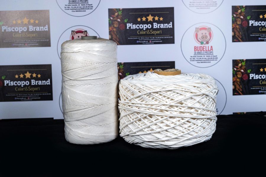 spago bianco per insaccati