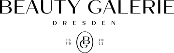 Ein schwarz-weißes Logo für die Beauty Galerie Dresden
