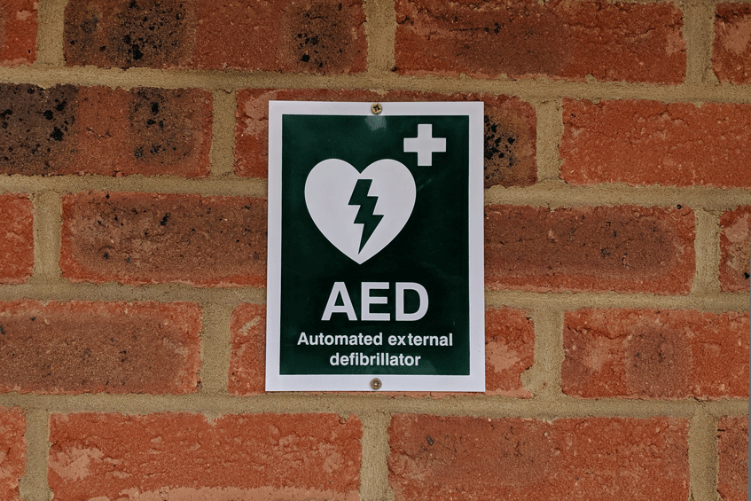 Defibrillators in the office
