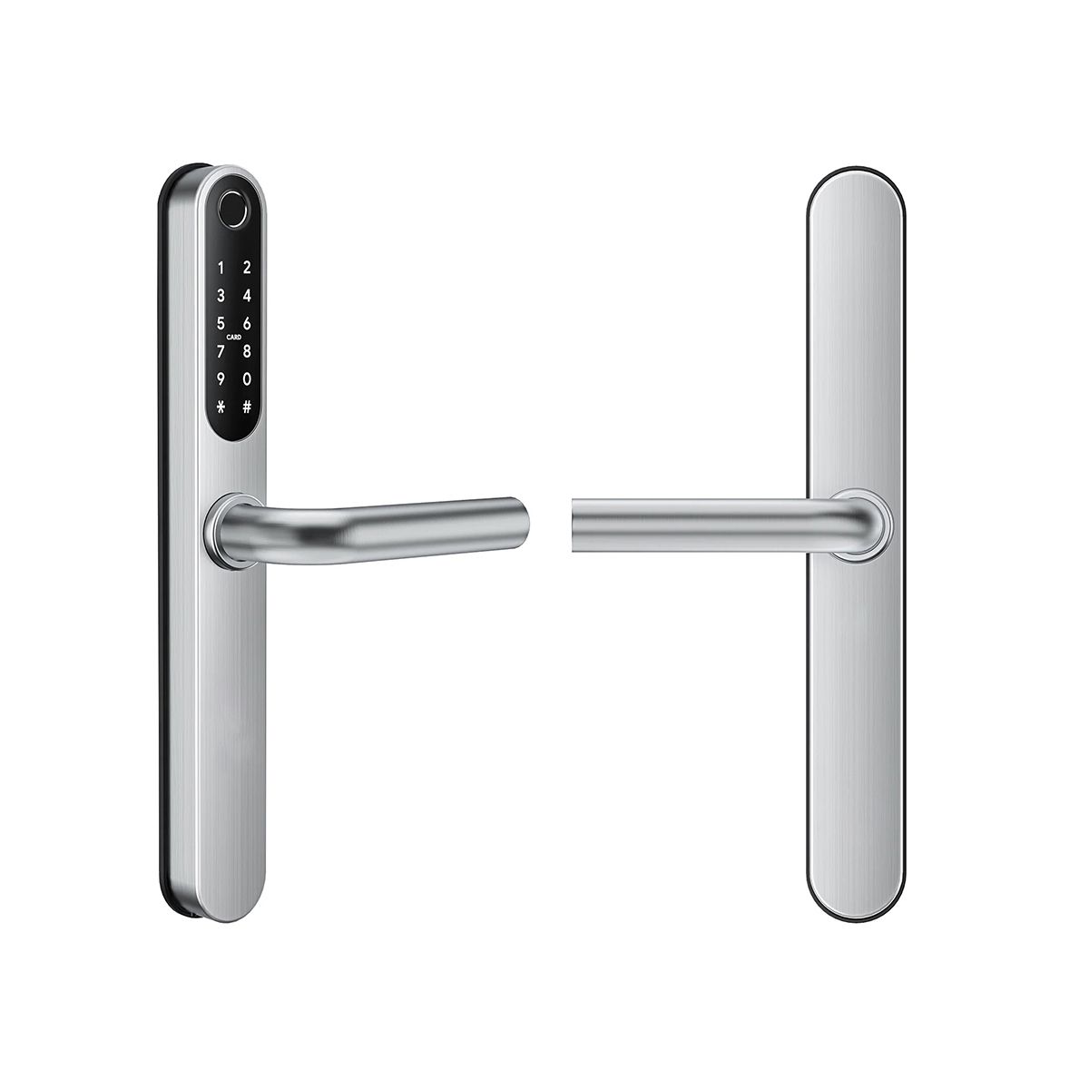 WiFi zámok PROLOK Slimline - strieborný