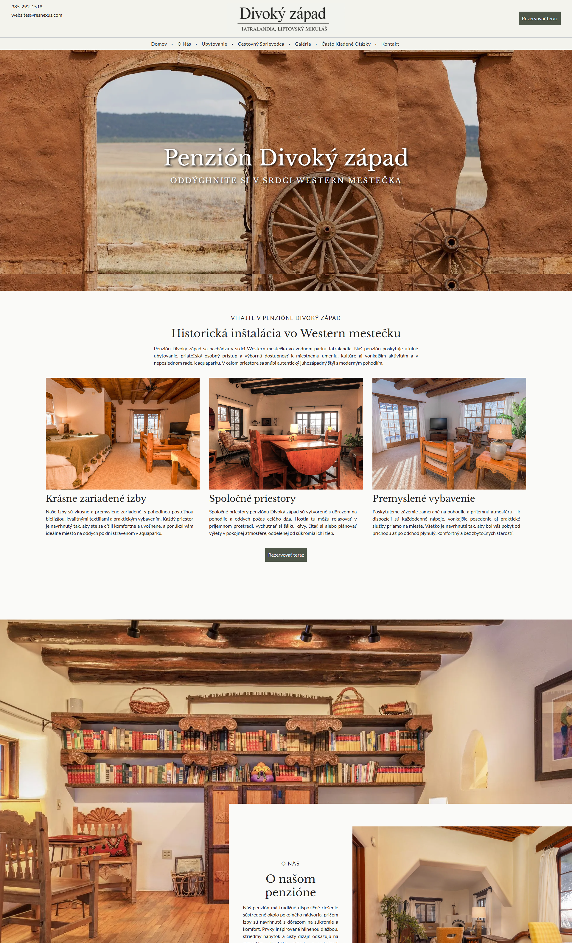 Cherry Hill website homepage: Victorian-style building, promoting a romantic stay in Virginia.