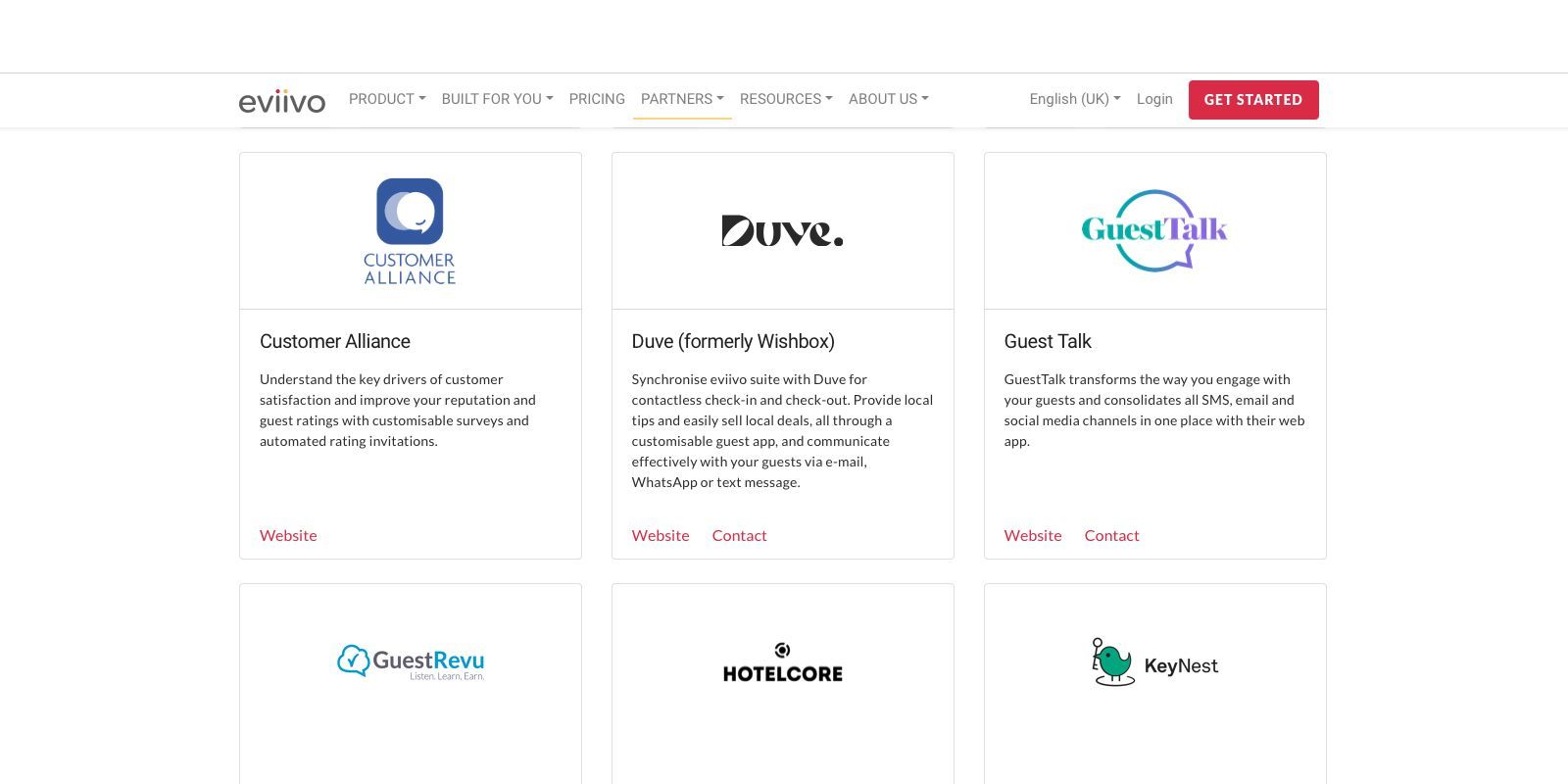 A screenshot of a website with three logos on it