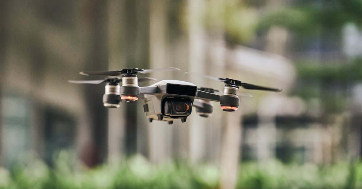 Fotka lietajúceho dronu