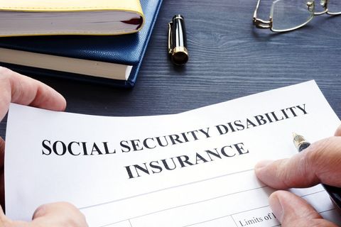 Social Security — Social Security Disability Insurance Form in Salem, OR