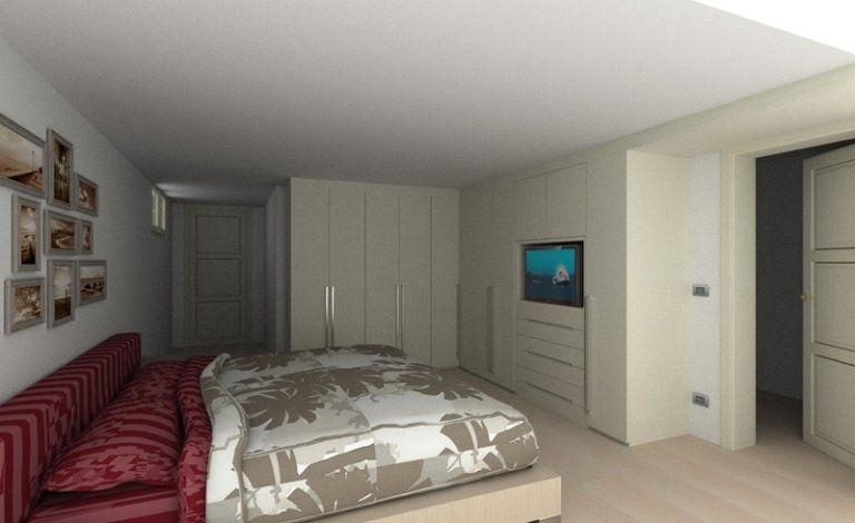 progetto camera da letto