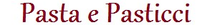 Pasta e Pasticci logo
