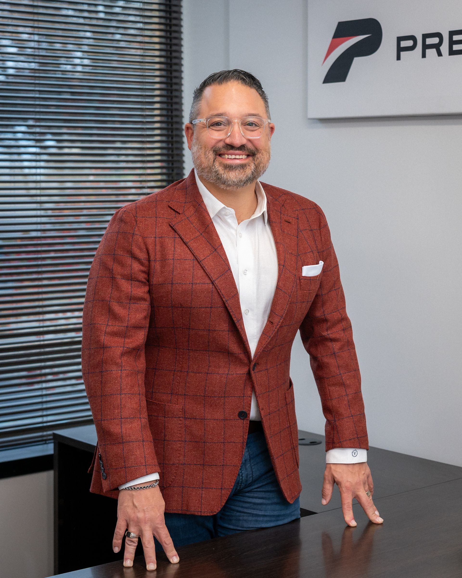 Co-Owner Vinnie Deleonibus in his office