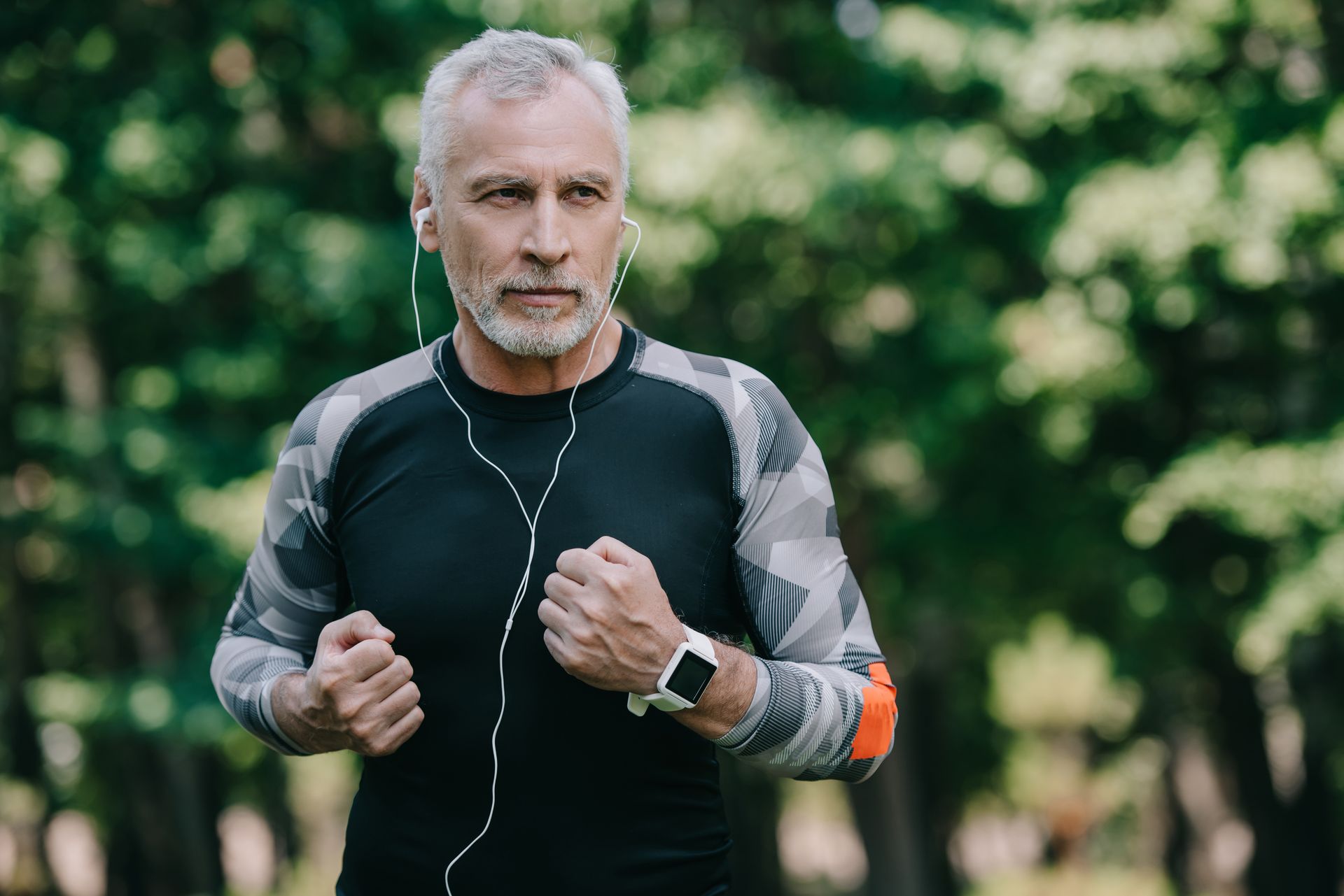 Image of a man exercising