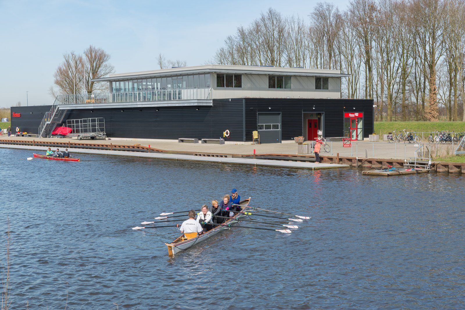 Portfolio Walter Frisart FOTOwerk Architectuurfotograaf:  Roeivereniging Hemus Amersfoort voor Zofa Architecten