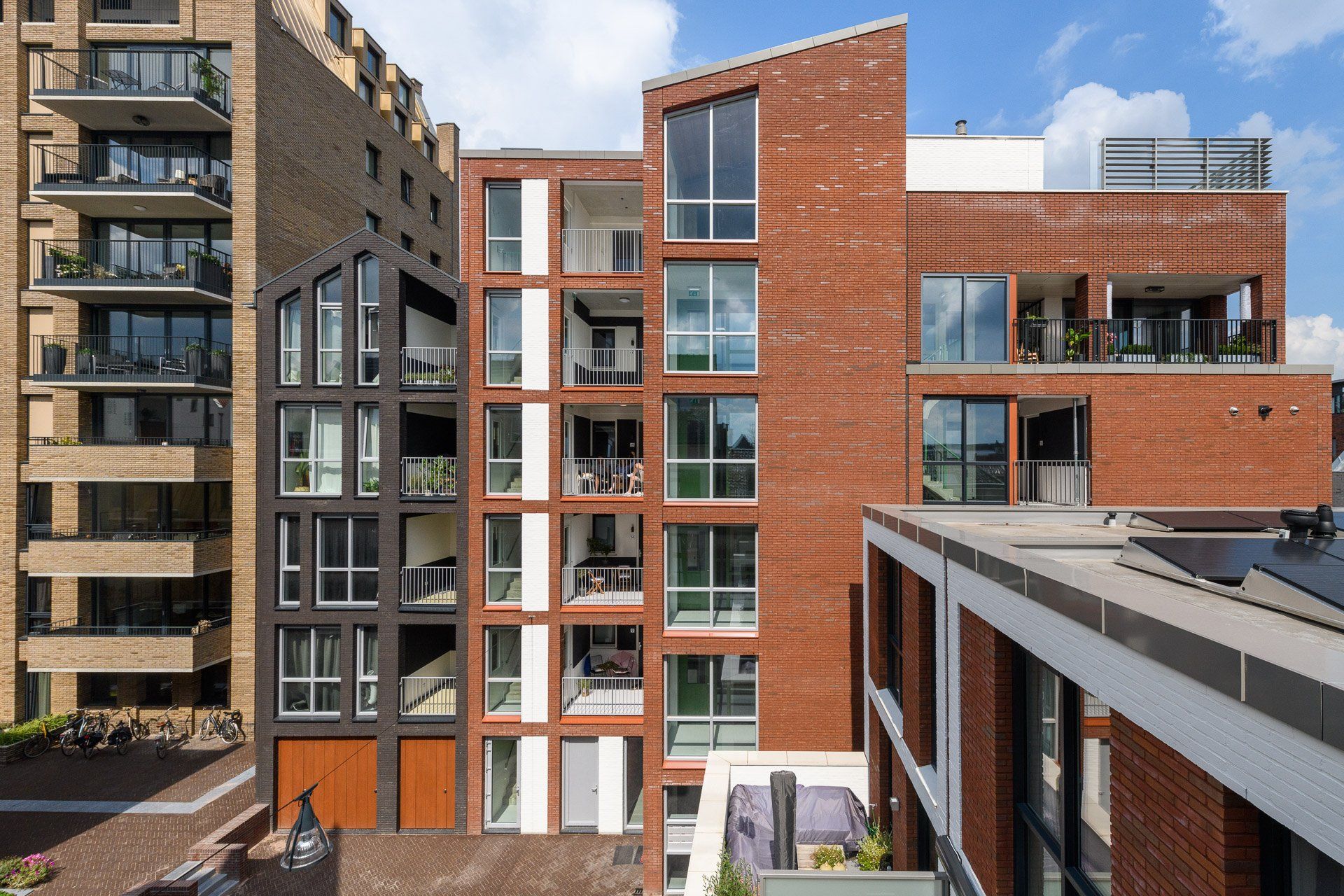 Portfolio Walter Frisart FOTOwerk Vastgoedfotograaf:  Stedelijke verdichting Hof van Thorbecke voor Urban Innovators en Studio Sitec