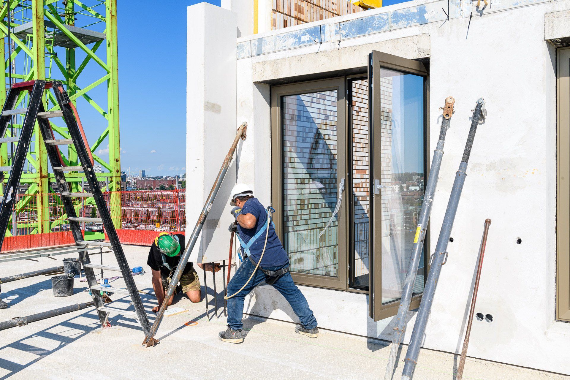 Portfolio Walter Frisart FOTOwerk voor Bouwkunst en Architectuur:  De Bocht Cruquiusweg Amsterdam voor Hibex