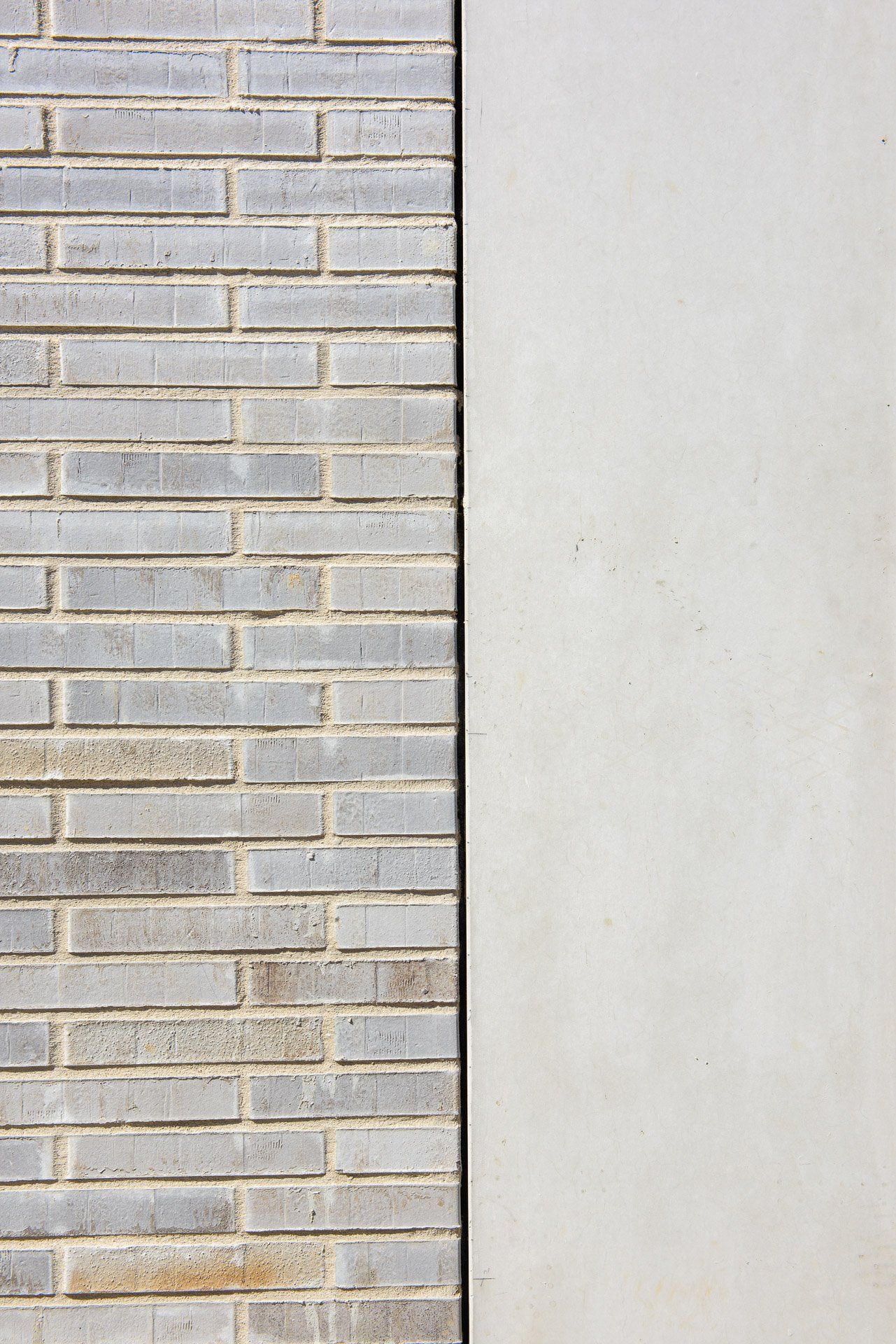 Portfolio Walter Frisart FOTOwerk Bouwindustriefotograaf:  Detail metselwerk gevel Eindhoven Strijp R voor Aberson