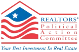 The logo for the realtors political action committee