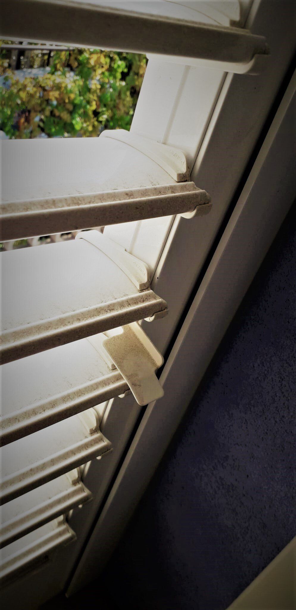 Lavaggio di tende alla veneziana