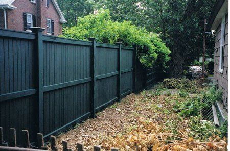 Six-foot, one-inch by four-inch tongue & groove with one-inch by four-inch top & Facia