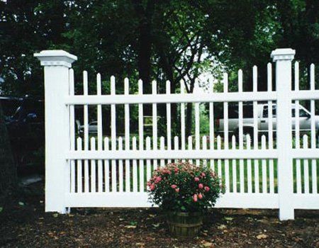 Alternating heights to match landscape