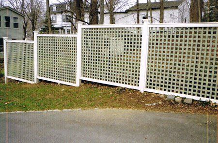 Six-foot square Western Red Cedar lattice