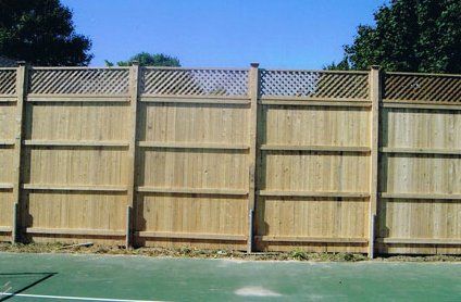 5 + 1 good neighbor board with lattice top