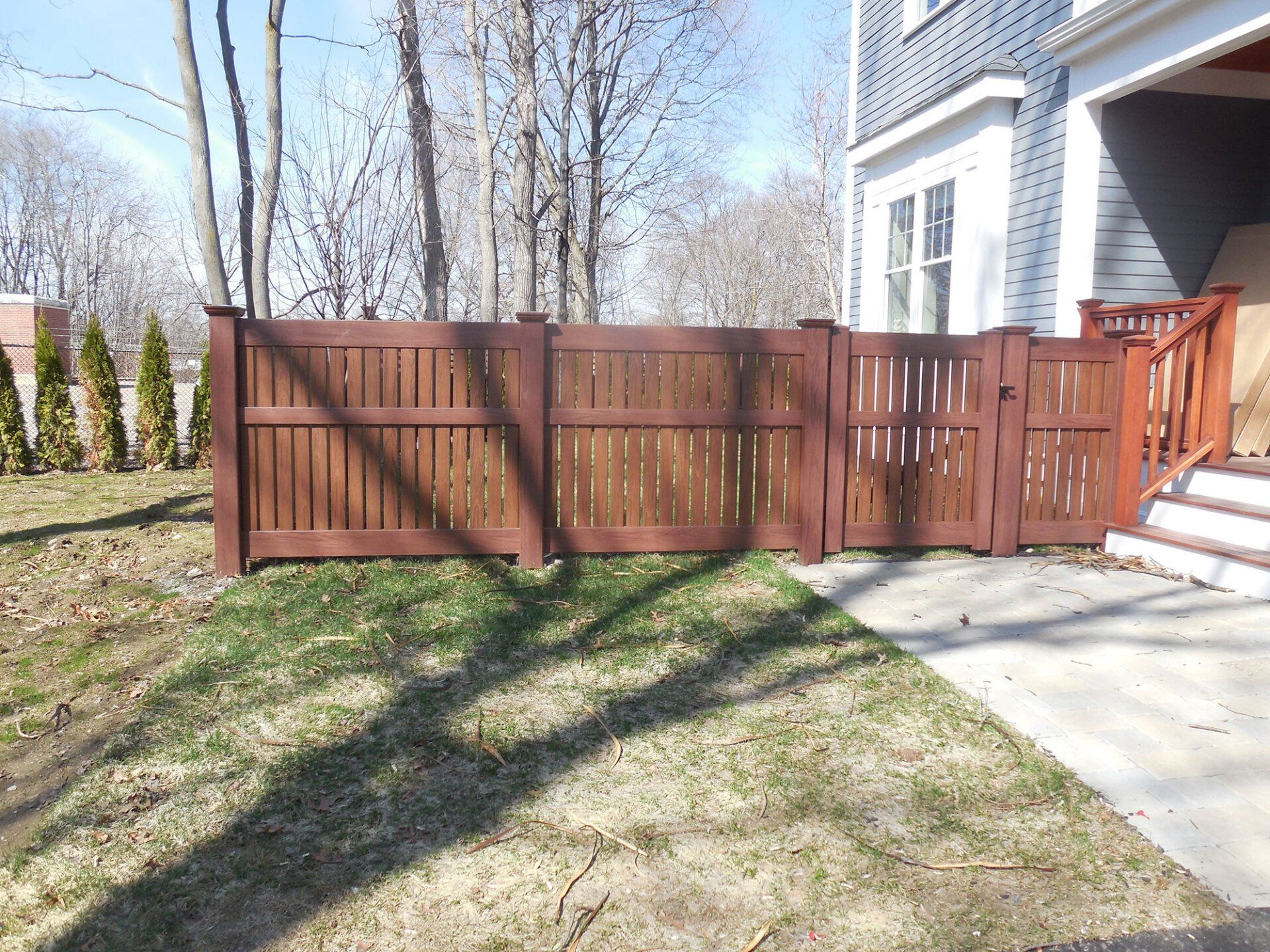 Vinyl (Privacy)Vinyl Fencing