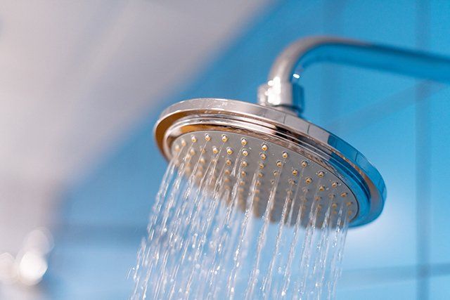 Shower with Flowing Water — Low-Flow Showerheads — Express Plumbing & Drain Service