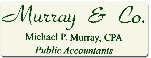 Logo, Murray & Co. Public Accountants, Financial Accountants in Warwick, RI
