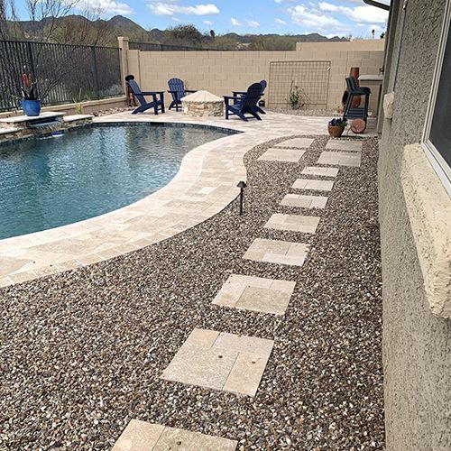 Backyard Pool — Sahuarita, AZ — Amazing Scapes LLC
