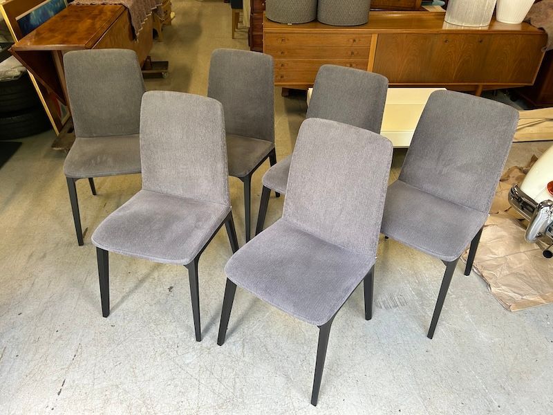 Set of Six BoConcept 'Lausanne' Dining Chairs