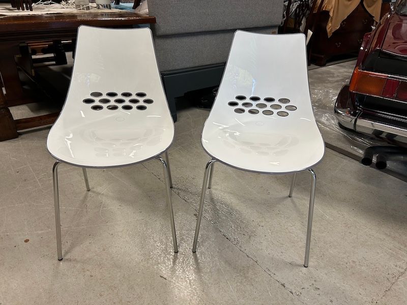 A Pair of Calligaris Connubia Restaurant Jam Chairs from Harrods