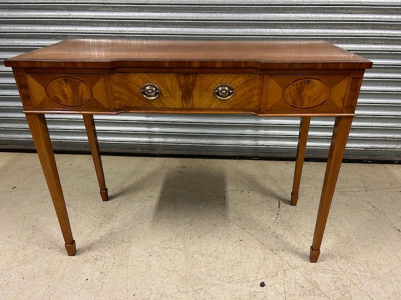 Super Quality Satin Wood , Cherry & Mahogany Console Table