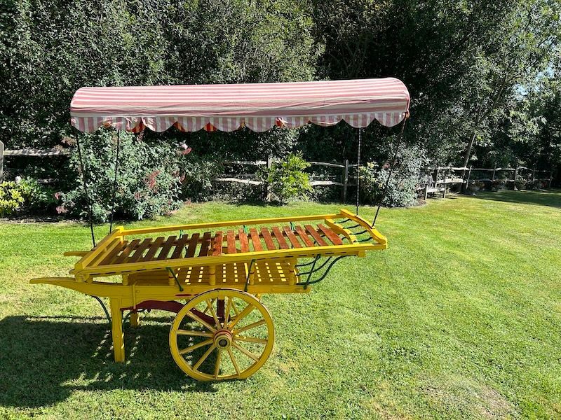 Costermonger's Barrow/Cart with Canopy