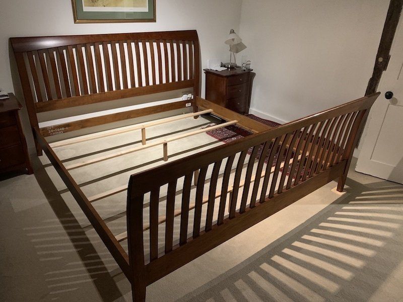 Ethan Allen California  King Size Cherry Bed Frame