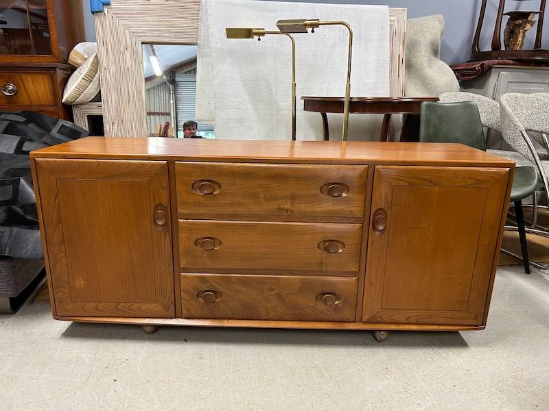 Stunning Original Mid Century Ercol Windsor Sideboard model 455