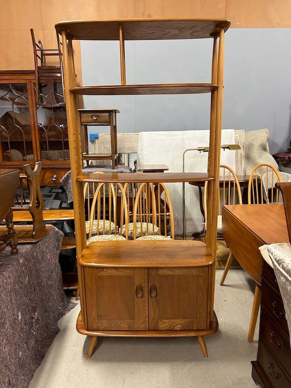 Stunning Original Mid Century Ercol Windsor Giraffe Bookcase