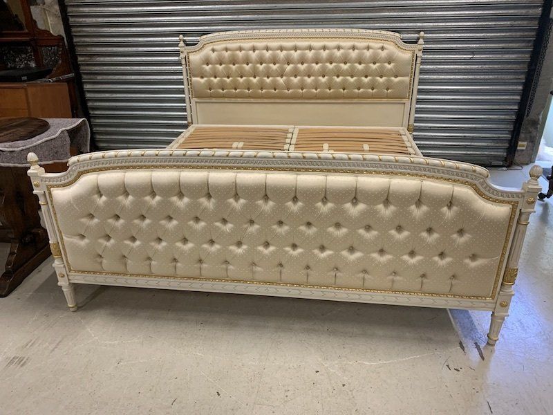 Super Quality, Super King French Timber Sprung Bed Frame from Harrods